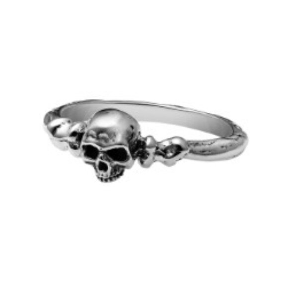 Clocks + Colours Salt & Bone Ring - Size 10 - Picture 1 of 3